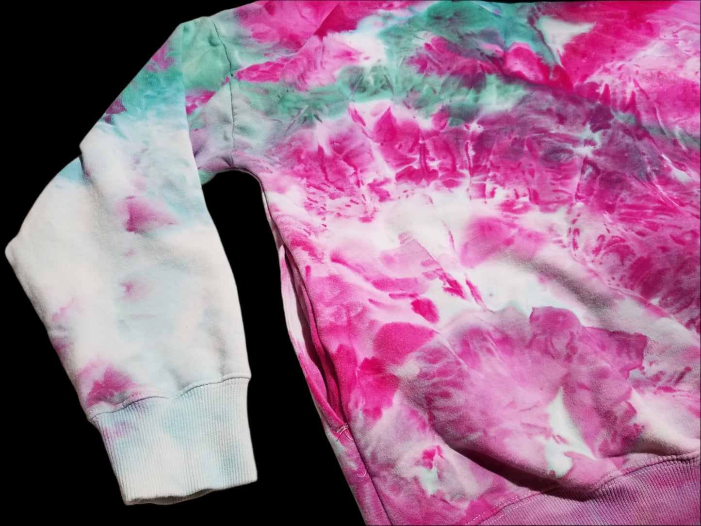Large Hoodie with Side Pockets - Lolli Pop in Sherwood