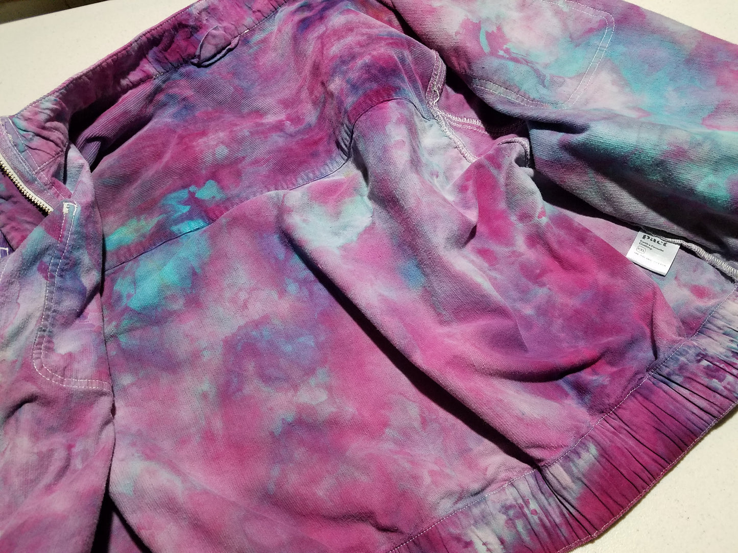 XXL PACT Bomber Jacket - Organic Cotton - Lollipop Meets Mindbender