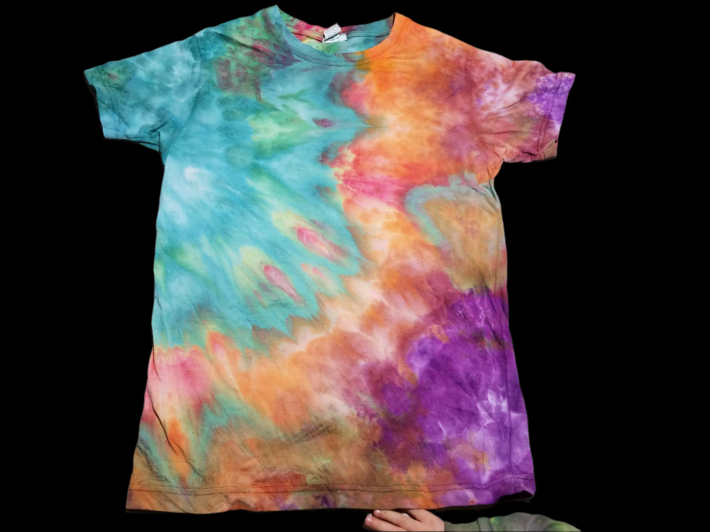 Small Organic Cotton T-Shirt - Colorful Twist