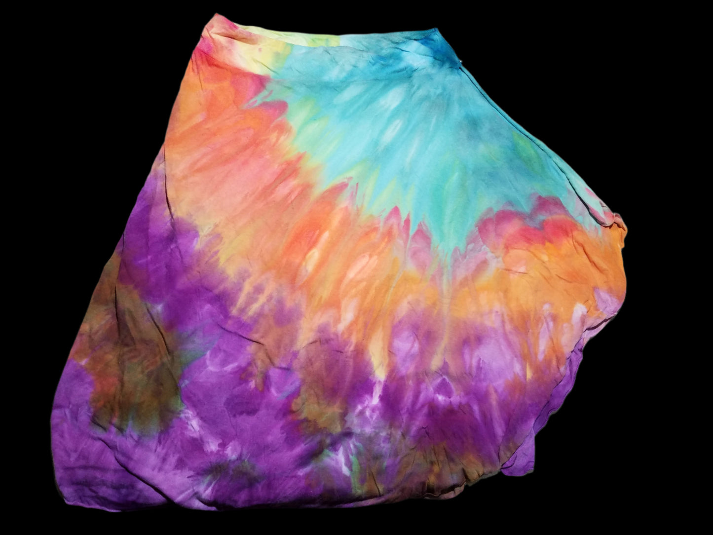 Small Flowy Lotus Skirt - Colorful Twist