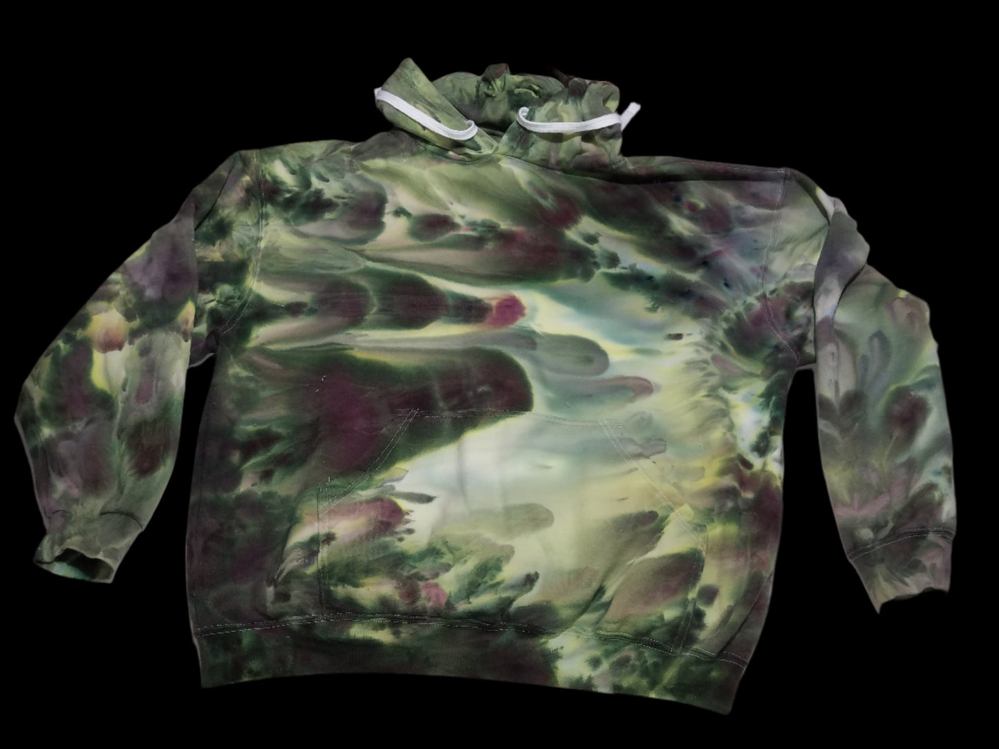 XL Tie-Dye Hoodie - Actias Luna