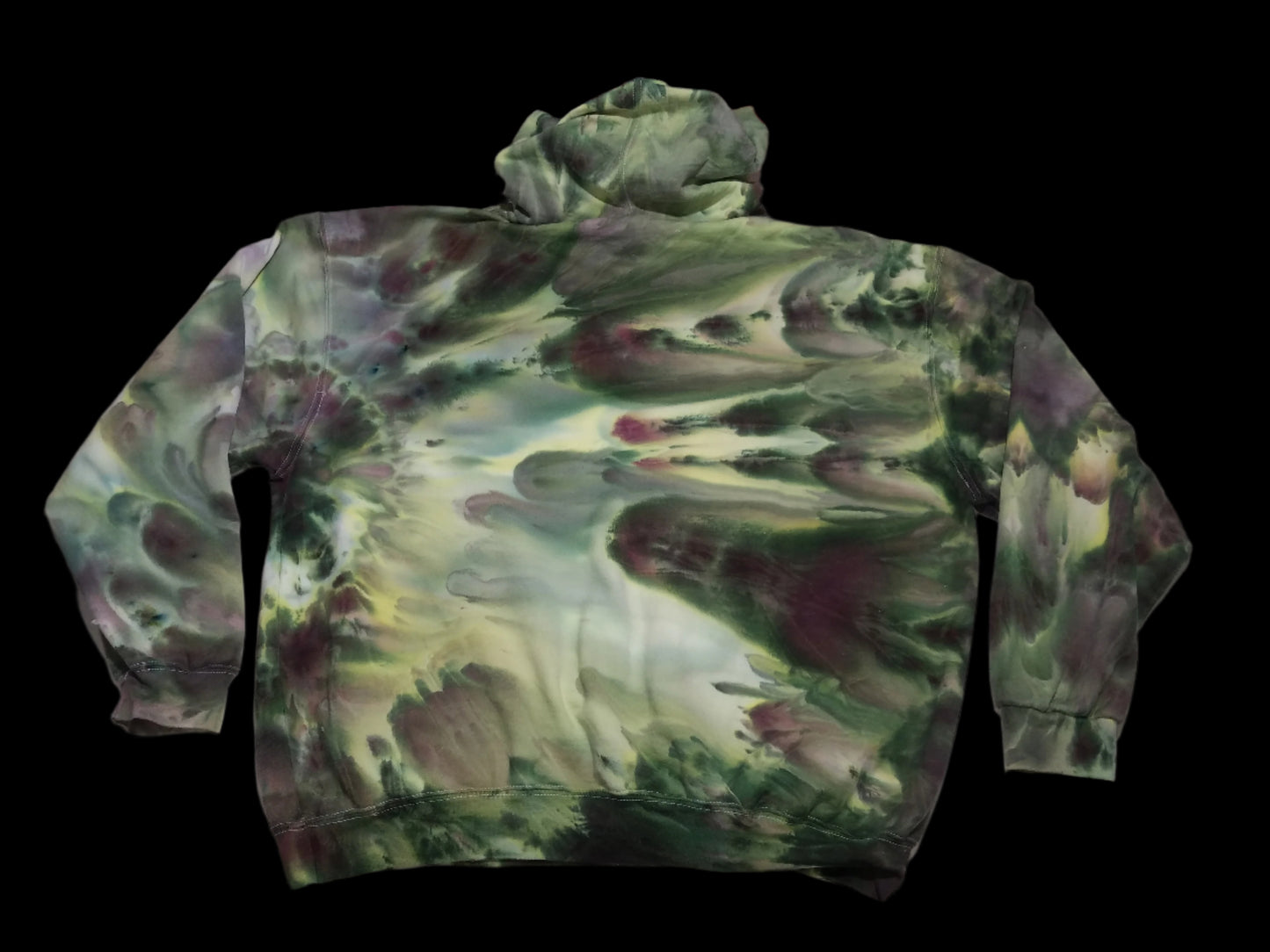 XL Tie-Dye Hoodie - Actias Luna