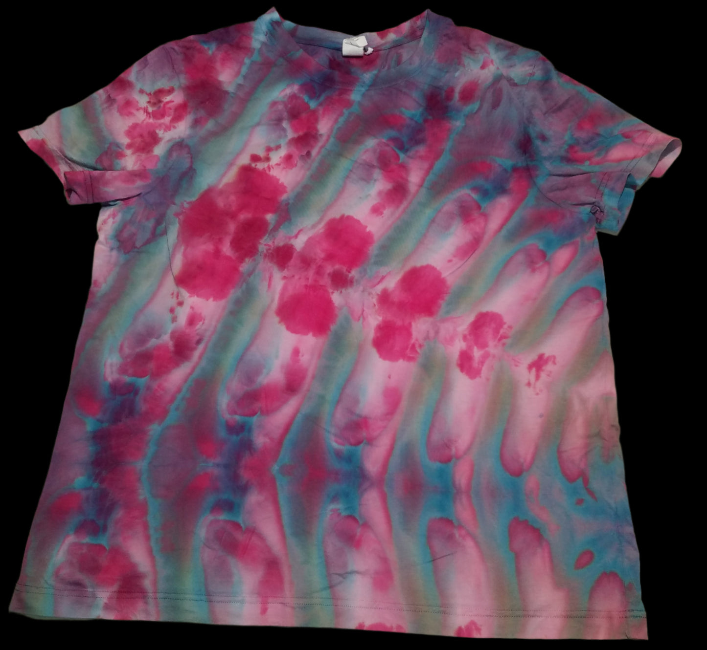 Large Organic Cotton T-Shirt - Psychedelic Trails