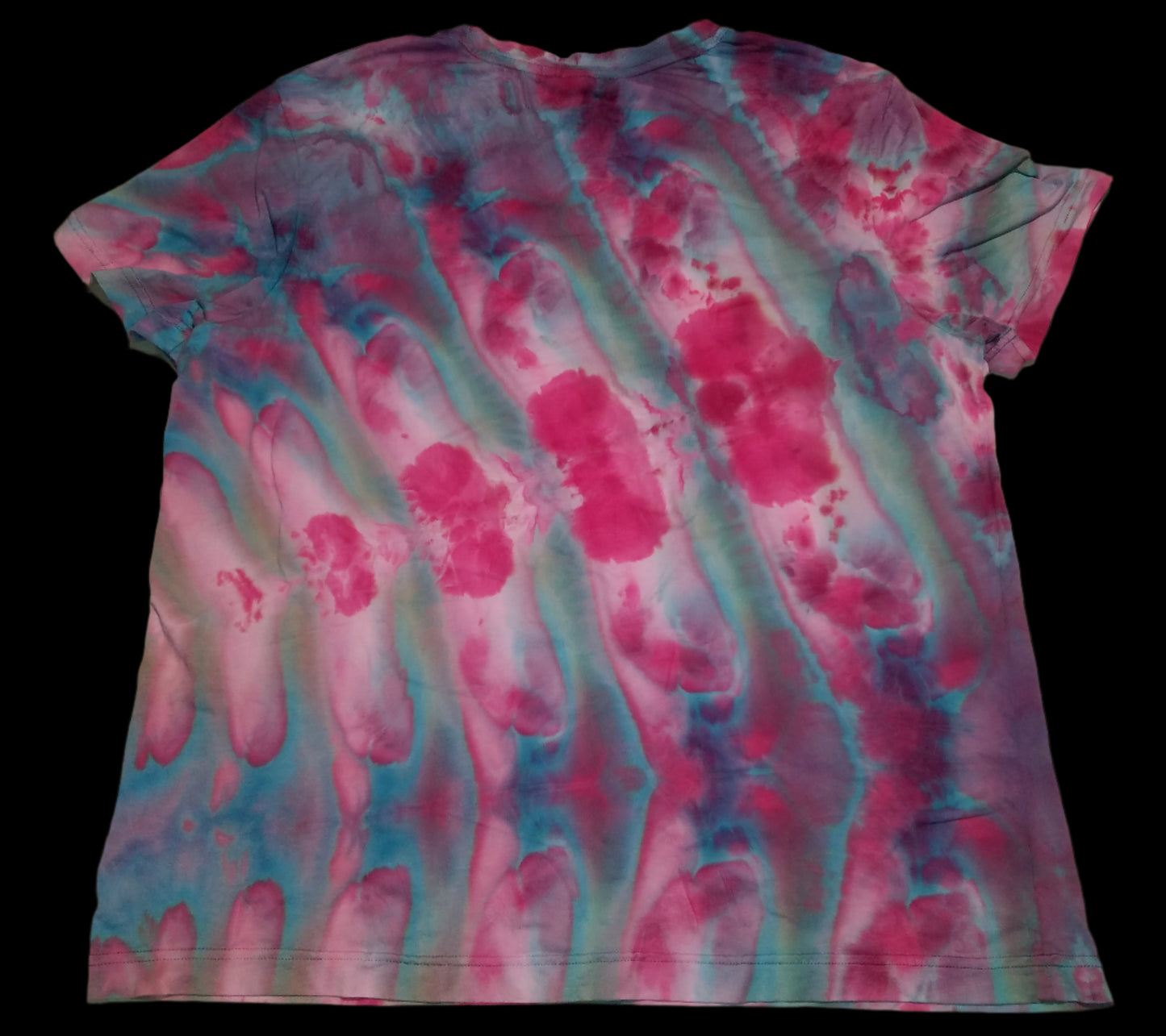 Large Organic Cotton T-Shirt - Psychedelic Trails