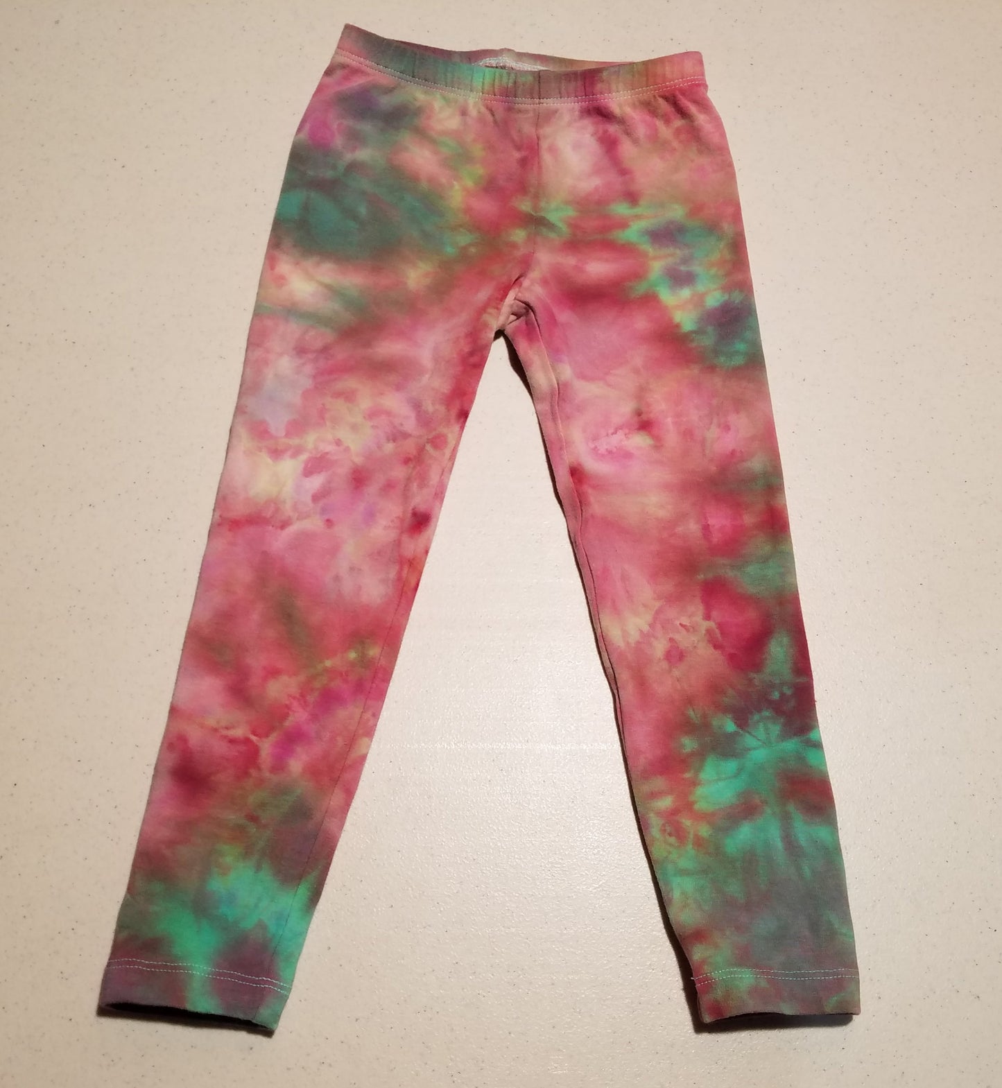 4T Toddler Leggings - Mint Berry