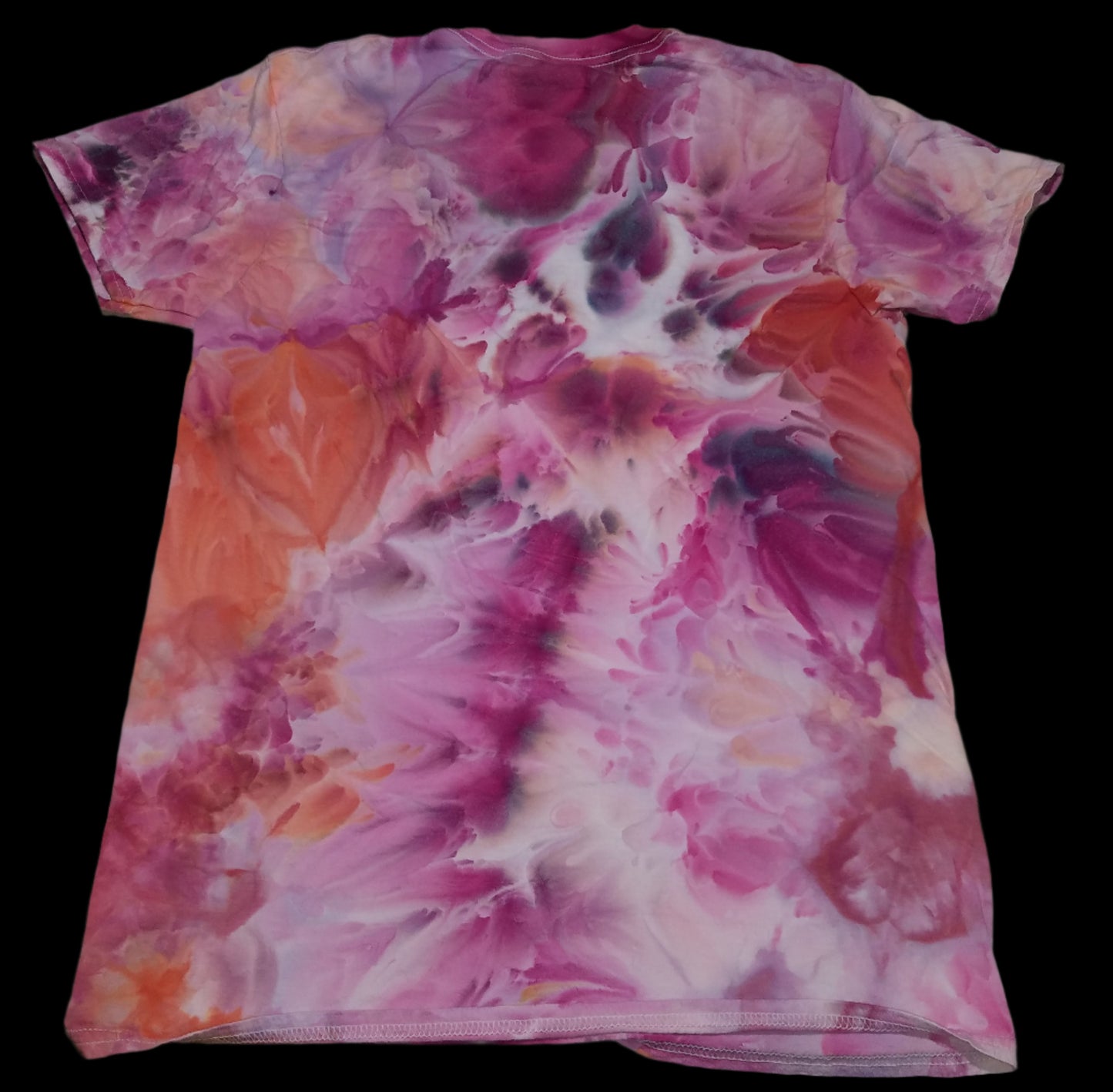 Medium - Flowy Peach & Plum