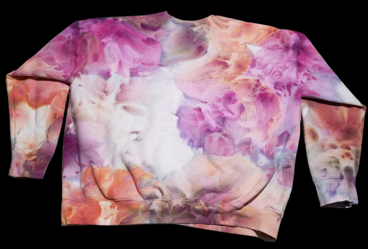 XXL Tultex Crewneck - Flowy Plum & Peach