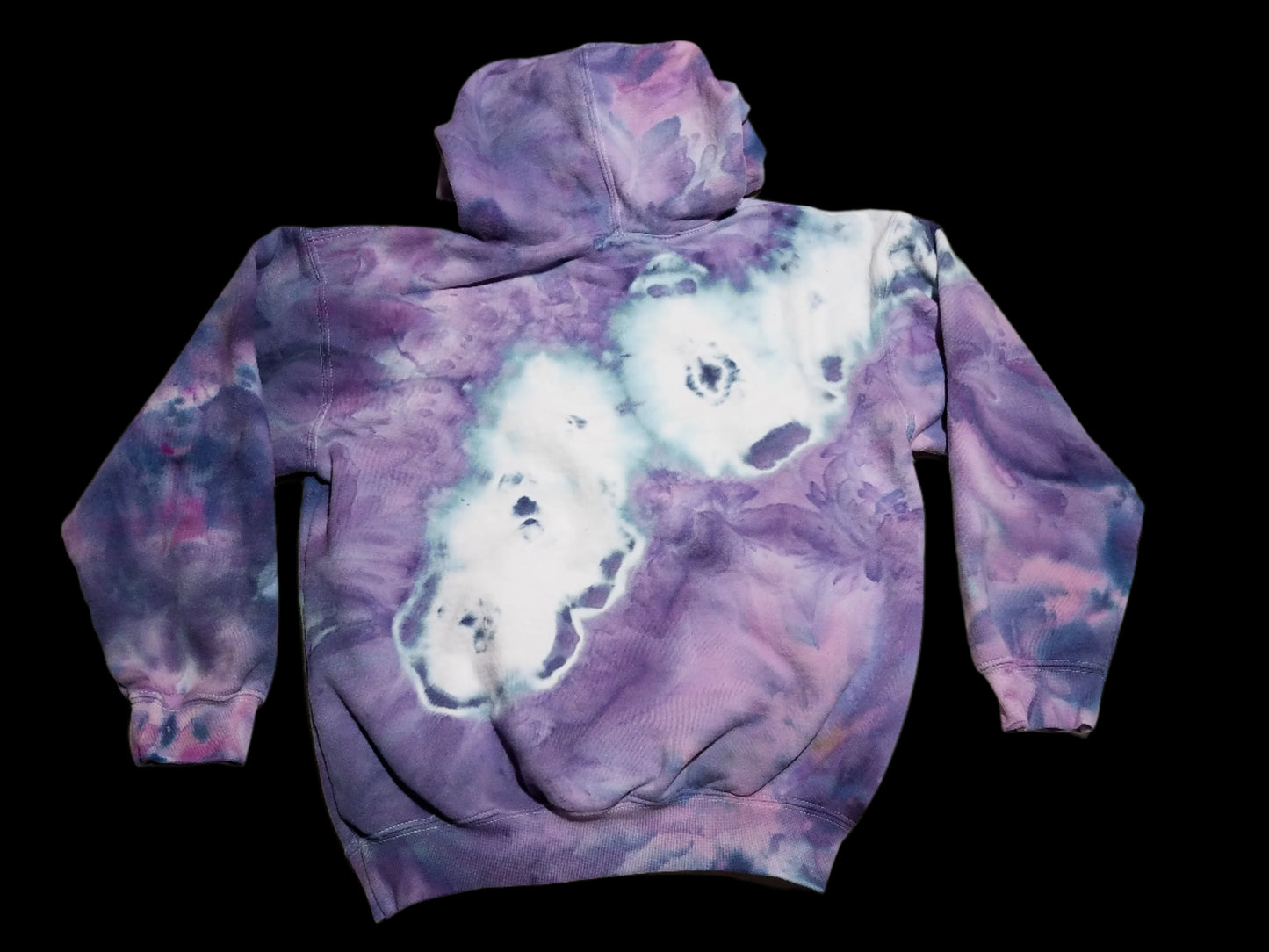 Big Kids - Youth Medium - Tultex Hoodie - Wonky Geodes - Shazam!