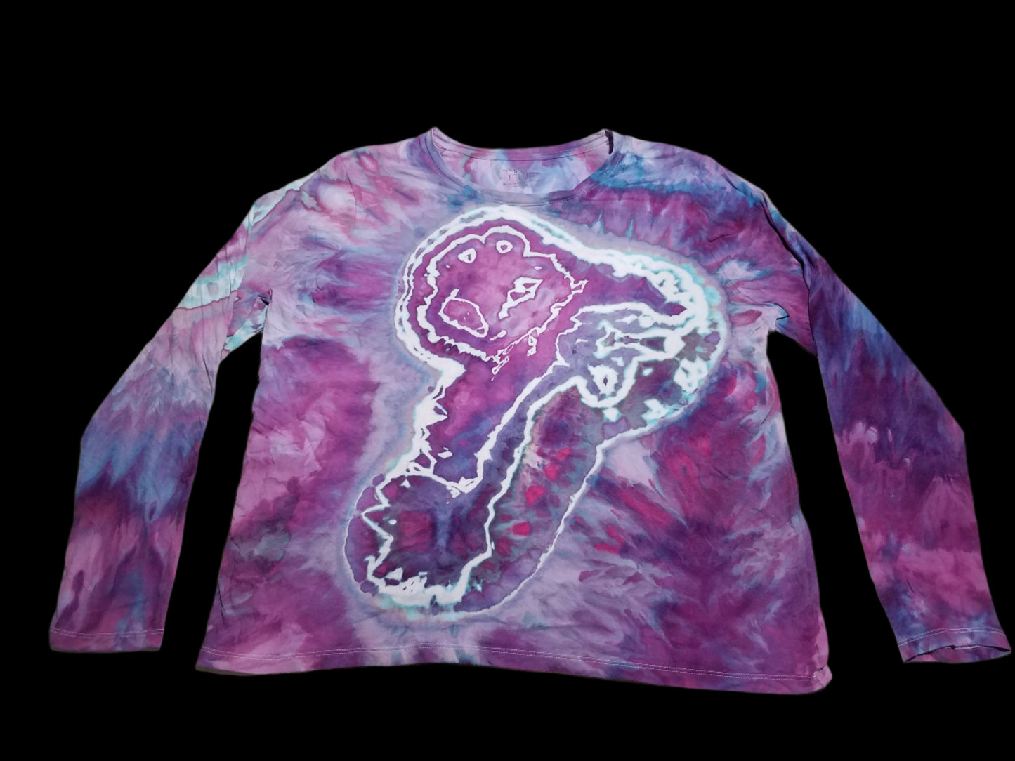 XXXL Woman's T-Shirt - Wonky Geode Mindbender