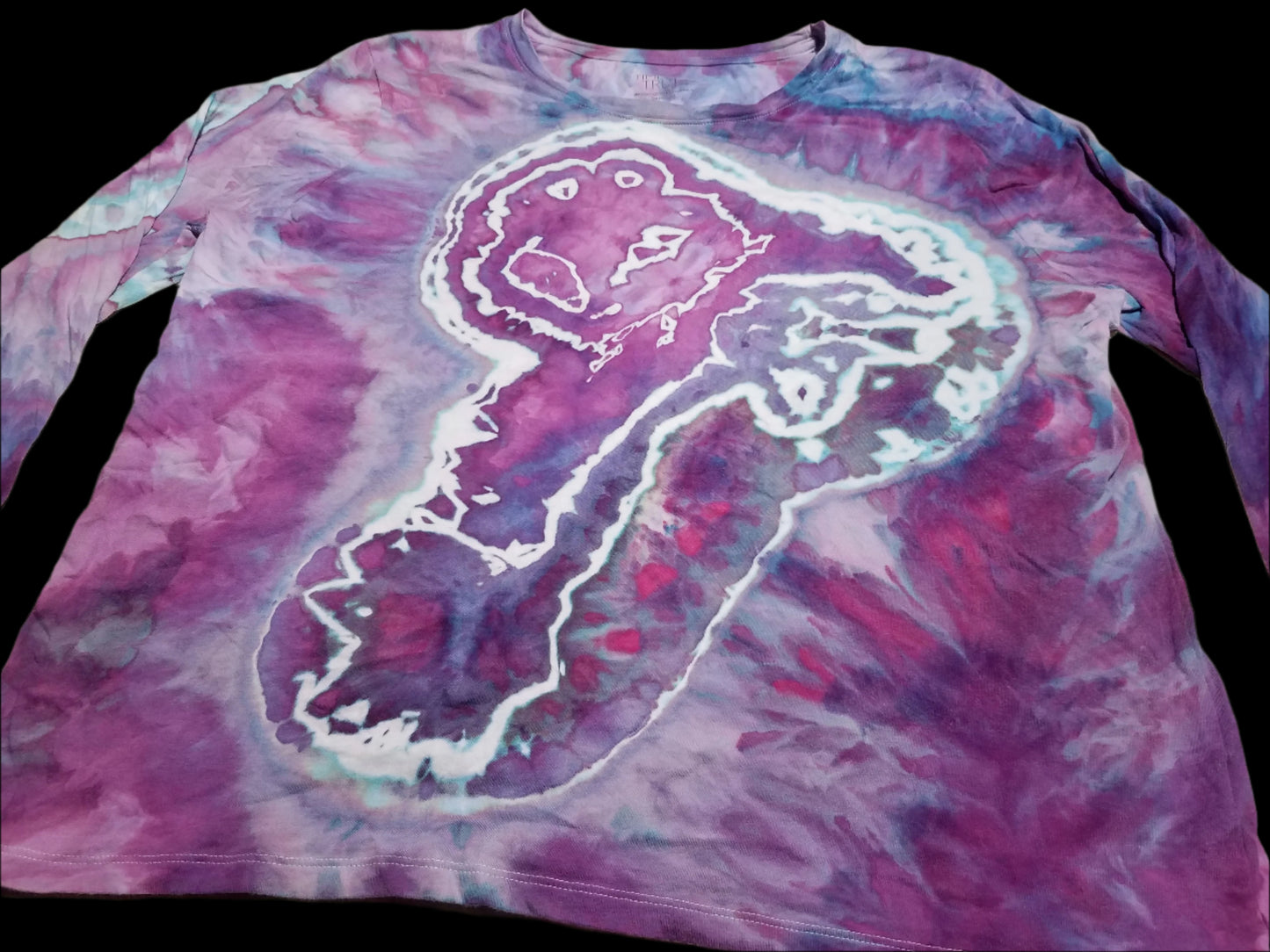 XXXL Woman's T-Shirt - Wonky Geode Mindbender