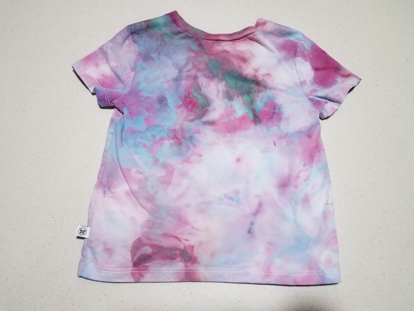 2T Honest Brand Organic Cotton T-Shirt - Wonky Geode Face