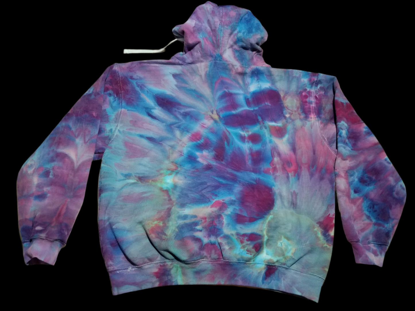 Large Tultex Hoodie - Psychedelic Ocean Of Faces