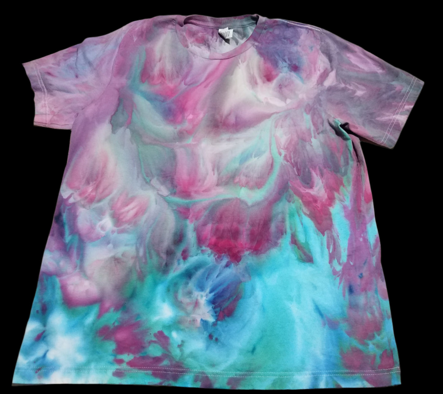 XL Cotton T-Shirt - Black Candy Pop1