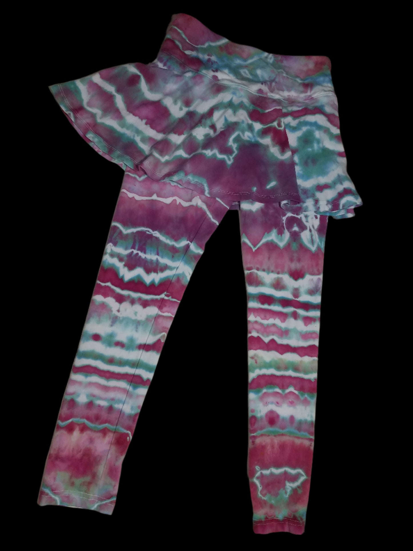 Large Kids (10-12) Leggings with skirt!