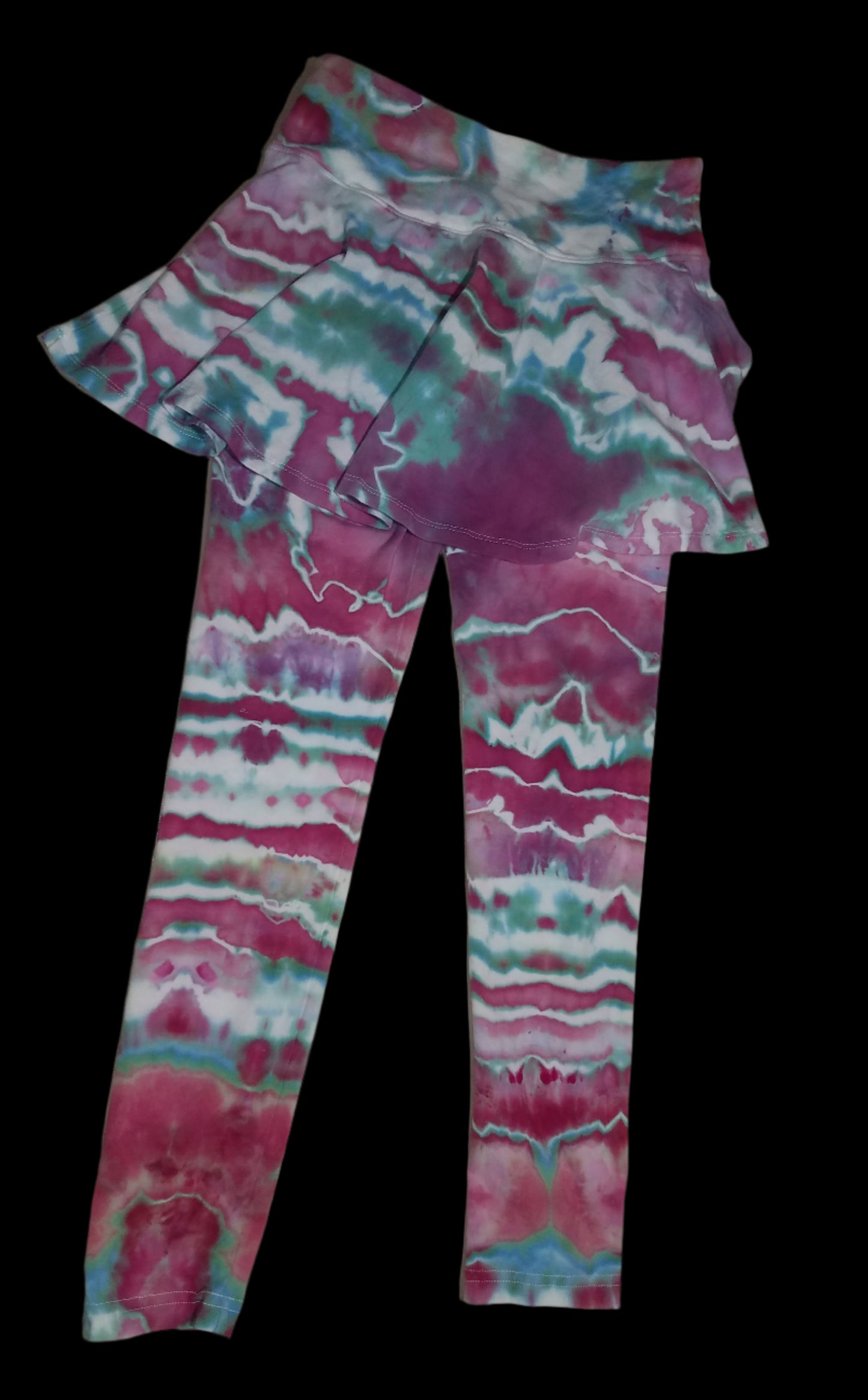 Large Kids (10-12) Leggings with skirt!