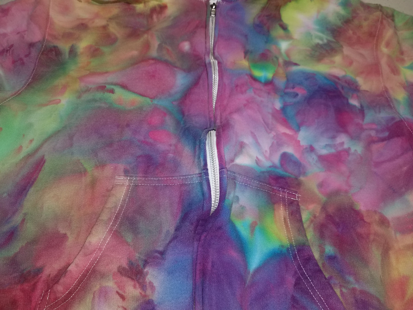 Medium Zip Up Hoodie - Pop Of Color