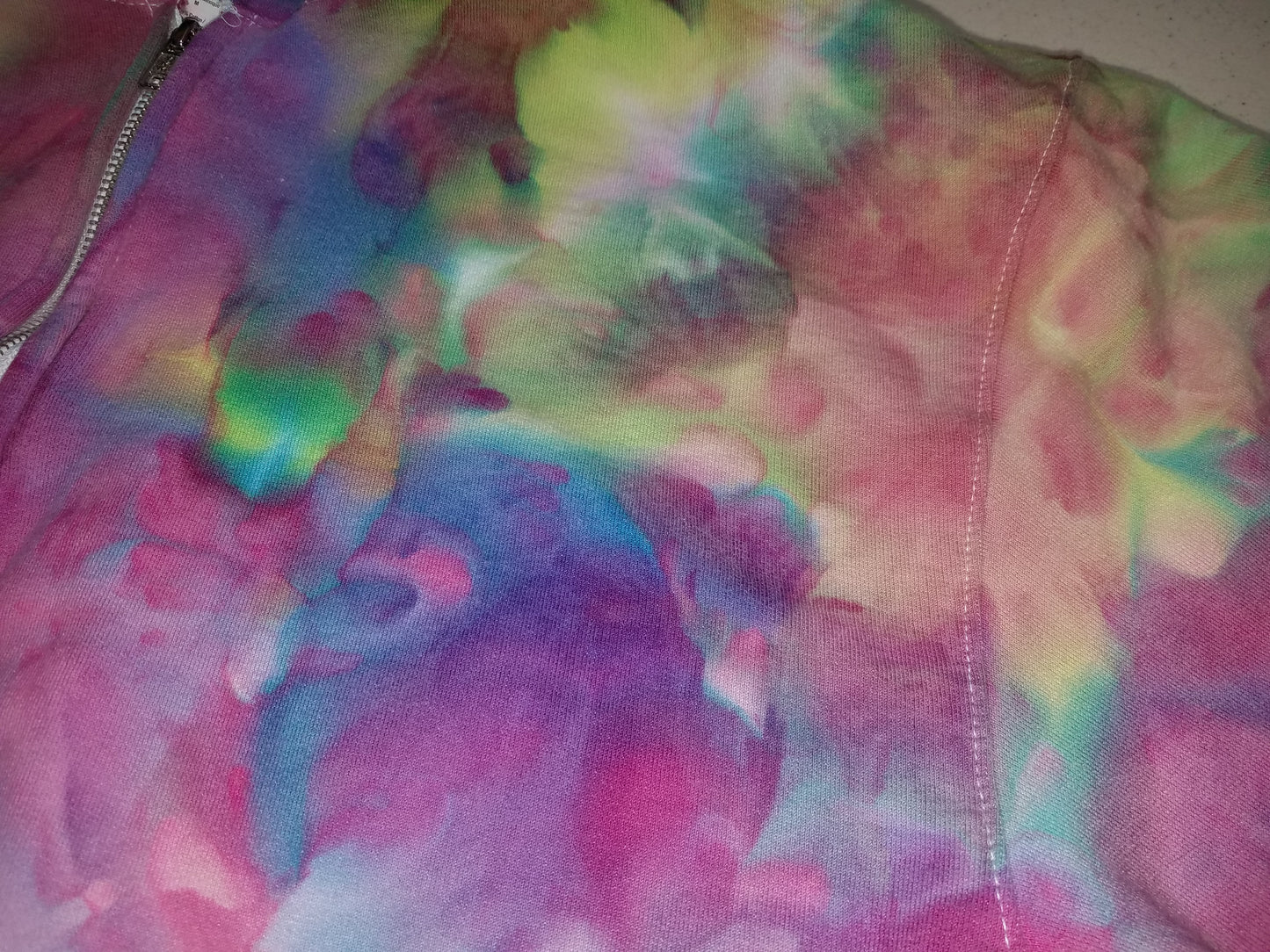 Medium Zip Up Hoodie - Pop Of Color