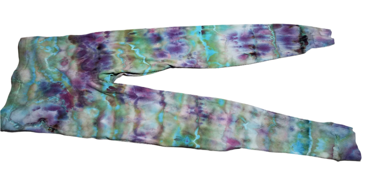 Large Cotton Leggings - Alchemist Ice Dye